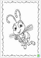 Coloring Life Bugs Pages Bug Dinokids Library Clipart Close Getcolorings Disney Popular Cartoon sketch template