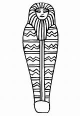 Coffin Drawing Egypt Ancient Egyptian Casket Coloring Sarcophagus Pages Clipartmag Kids Print Coloringkids sketch template
