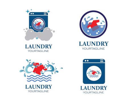 laundry logo vector icon detergent powder vector vector detergent powder vector png