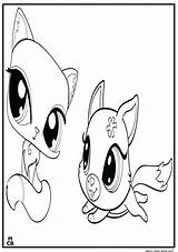 Littlest Pet Shop Coloring Pages Dog Getcolorings Getdrawings sketch template