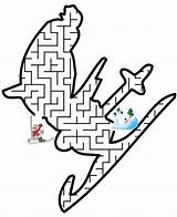 Labirint Skier Mazes Labyrinthe Colorat Desene Trafic Planse sketch template