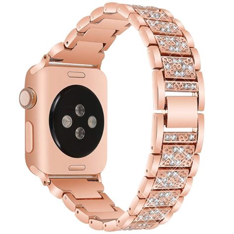 apple  band mm mm mm mm women diamonds bands iwatch series     wrist