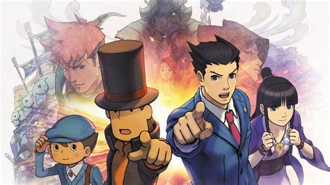 Professor Layton Vs Phoenix Wright Ace Attorney Review Law And