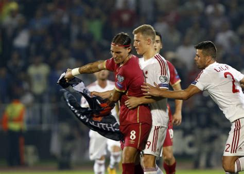 euro  serbia  albania abandoned  drone flies contentious flag  pitch vine
