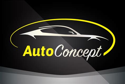 auto company logos creative vector