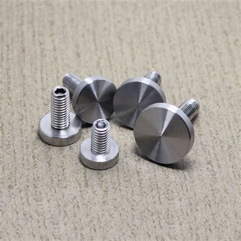 pieces diameter mm diy threaded screw mirror nail glass acrylic decorative nail household