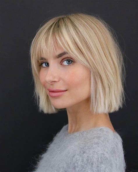 29 best short hair with bangs hairstyle ideas short bob hairstyles