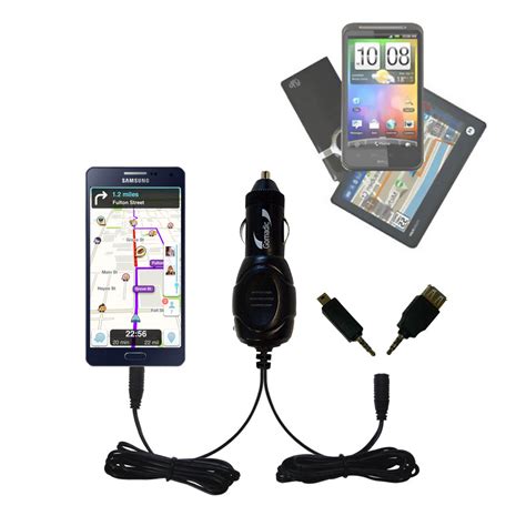 double port micro gomadic car auto dc charger suitable   samsung galaxy  charges