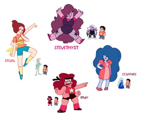 Steven Universe Steven Fusions By Dou Hong On Deviantart