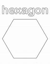Hexagon Colorear Hexágono Hexagono Tracing Triangle Mpmschoolsupplies Designlooter Preschoolers Supplyme sketch template