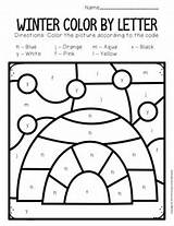 Winter Color Preschool Worksheets Letter Number Lowercase Igloo Worksheet Activities Subject Math Animals Numbers Printables sketch template