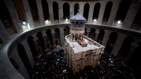tomb  jesus reopens  public   million restoration   york times