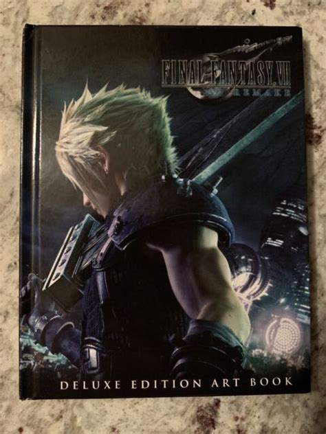 Final Fantasy 7 Vii Ff7 Remake Deluxe Edition Artbook Only