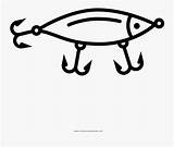 Lure Fishing sketch template