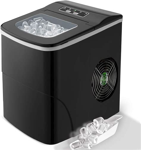 portable electric ice maker fridge countertop mini cube sonic ice machine morealis