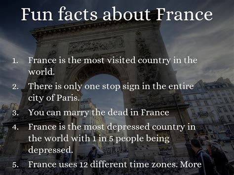 pinterestcom fun facts  france facts  france fun facts