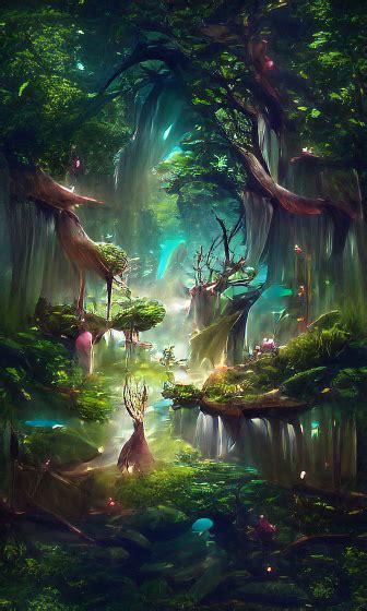 enchanted forest rdeepdream