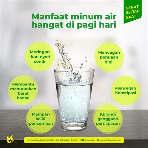 manfaat minum air hangat  pagi hari atmago