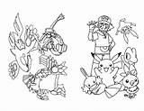 Pokemon Word Search Coloring Popular sketch template