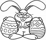 Pascua Pascuas Conejos Dibujos Huevos Encontrarás Alusivos sketch template