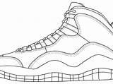 Jordan Coloring Pages Drawing Shoes Air Nike Printable Color Shoe Getdrawings Popular Paintingvalley Getcolorings Drawings sketch template