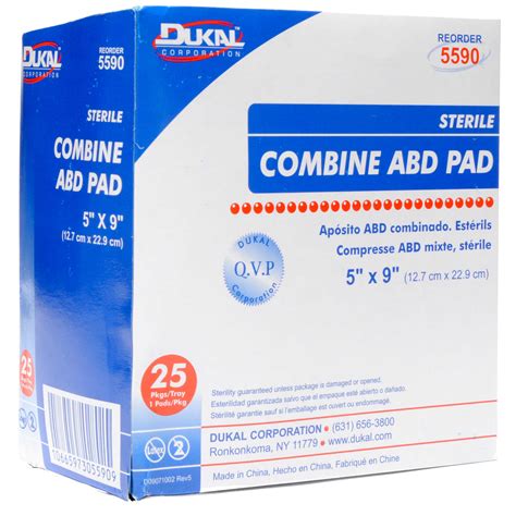 combine abd pad dressing  mfasco health safety