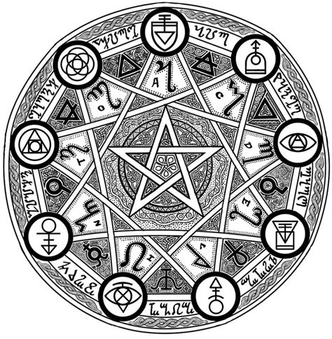 magic seals  symbols