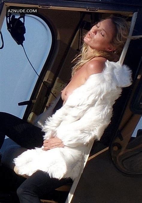 kate moss topless in a photoshoot in helicopter at italy s