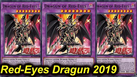 【ygopro】new red eyes dragun support deck 2019 youtube