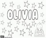 Namen Oliwia Languages Lingue Molte sketch template