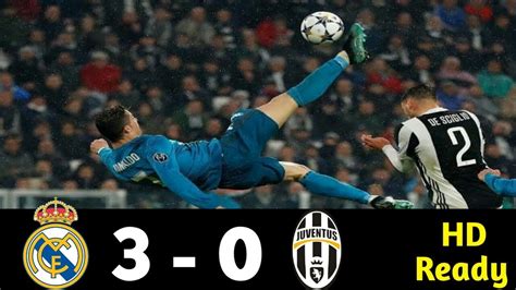 real madrid vs juventus 3 0 highlights all goals 03 04 2018 youtube