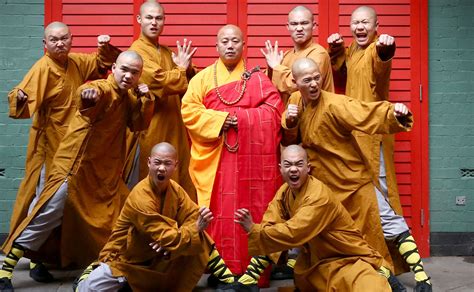 These Shaolin Monks Impressively Meditate While Hanging From Their
