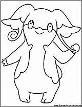 Audino Coloring sketch template