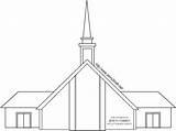 Lds Clipart Mormon Jesus Chapel Saints Latter Belong Mormonshare sketch template