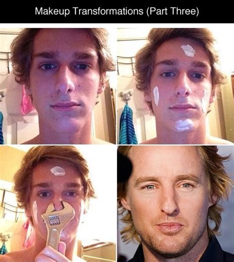Pic 1 Amazing Guy Makeup Transformation Meme Guy