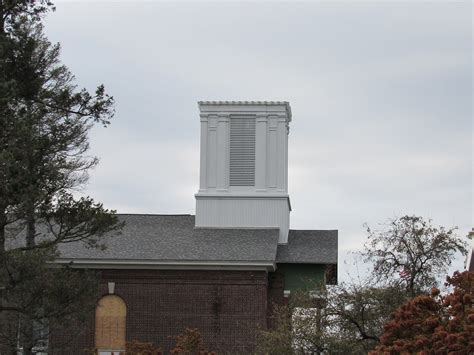 historic reproduction steeple installed on tompkins chapel