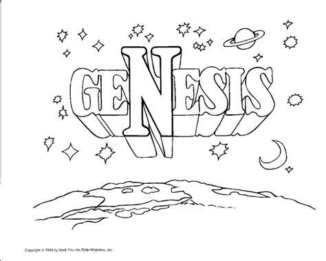genesis coloring page search coloring coloring home