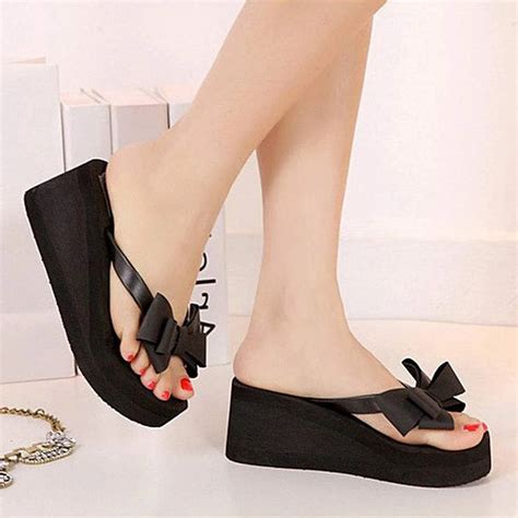 new 1pair summer women shoes sandalet knotbow sandals shoes beach flat