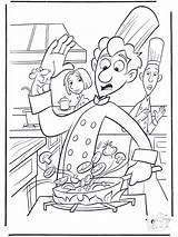 Ratatouille Coloring Pages Funnycoloring Characters Popular Advertisement sketch template