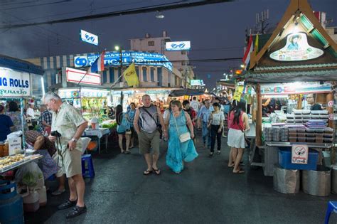 hua hin night market editorial image image  outlet