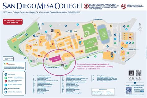 mesa college campus map  ultimate guide   map  europe