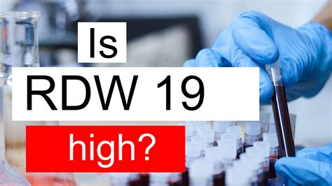 rdw  high normal  dangerous   red cell distribution width level