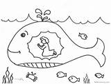 Jonah Whale Coloring Pages Praying Printable Kids Template sketch template
