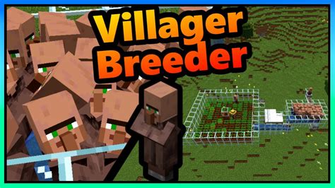 villager breeder farm minecraft   full automatic youtube