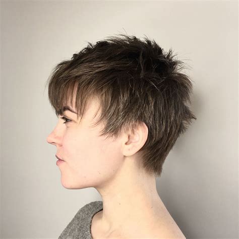2021 Popular Choppy Pixie Haircuts With Short Bangs