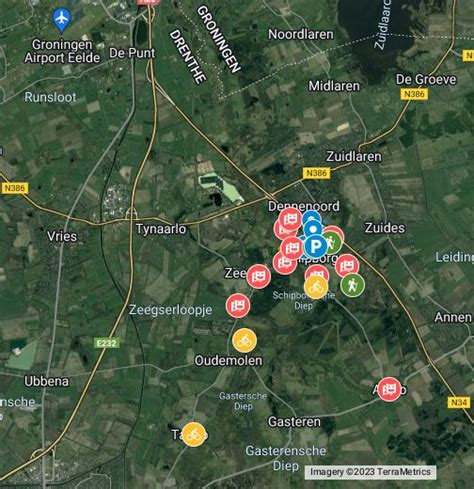 festivalderaa locaties google  maps