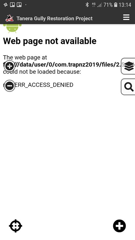 web page   error   app trapnz forums