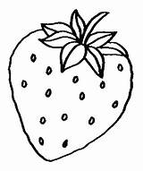 Coloring Pages Strawberry Fruits Color Printable Kids Colouring Fruit فراوله Para Different Colorir Morango Print sketch template