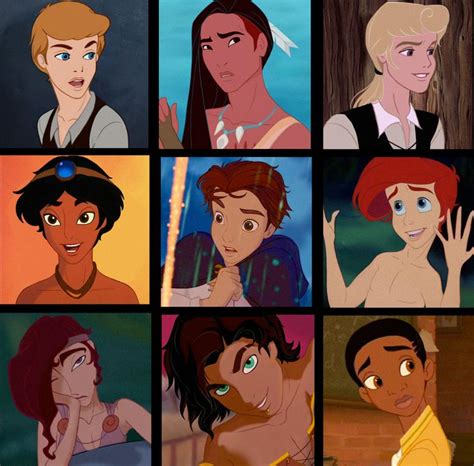 Disney Princes Ish Cinderella Pocahontas Aurora