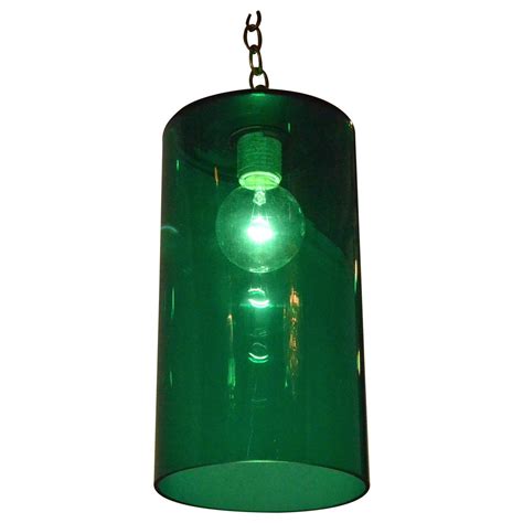 mrspkandoz mid century modern emerald green murano glass lighting pendant